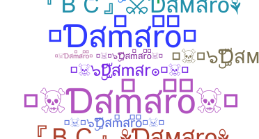 Smeknamn - Damaro