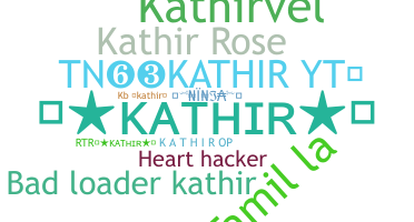 Smeknamn - Kathir