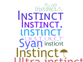 Smeknamn - Instinct