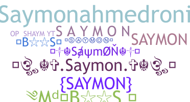 Smeknamn - Saymon
