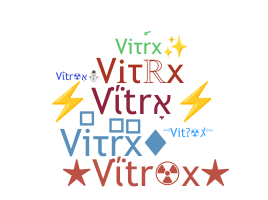 Smeknamn - Vitrx