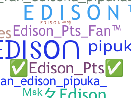 Smeknamn - EdisonPts
