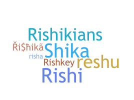 Smeknamn - Rishika