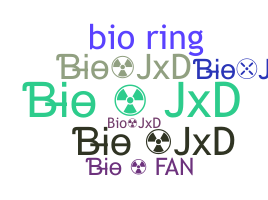 Smeknamn - BioJxD