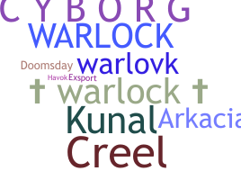 Smeknamn - Warlock