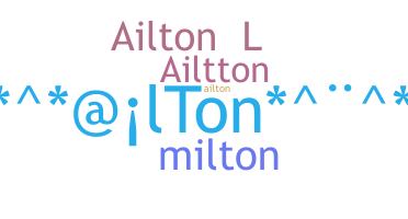 Smeknamn - Ailton