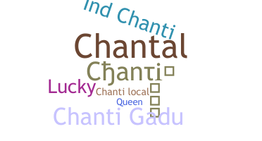 Smeknamn - Chanti