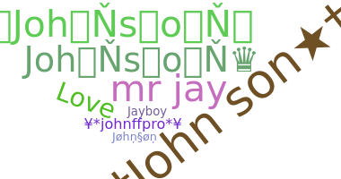 Smeknamn - Johnson