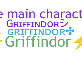 Smeknamn - Griffindor