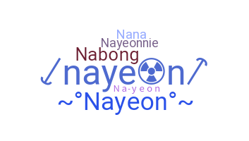 Smeknamn - nayeon