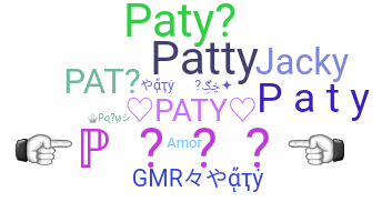 Smeknamn - Paty