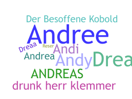 Smeknamn - Andreas