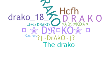 Smeknamn - Drako