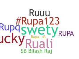 Smeknamn - Rupa