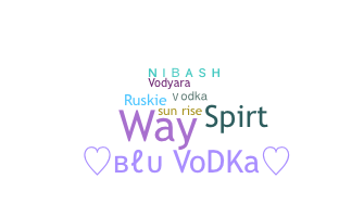 Smeknamn - Vodka