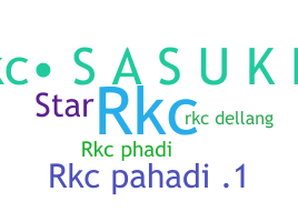 Smeknamn - RKC