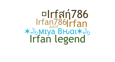 Smeknamn - irfan786