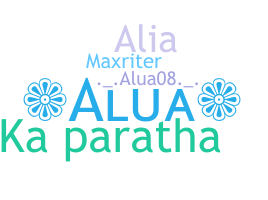 Smeknamn - Alua