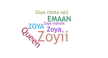 Smeknamn - Zoyaa