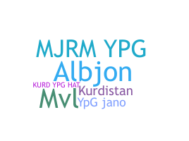 Smeknamn - YPG