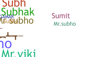 Smeknamn - MrSubho