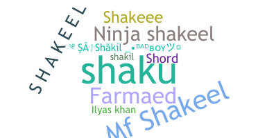Smeknamn - Shakeel
