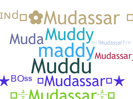 Smeknamn - Mudassar