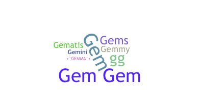 Smeknamn - Gemma