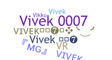 Smeknamn - Vivek007