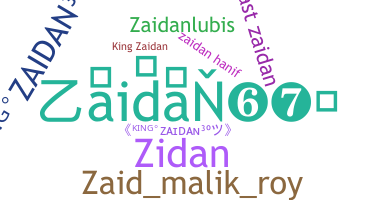 Smeknamn - Zaidan