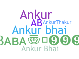 Smeknamn - AnkurBhai
