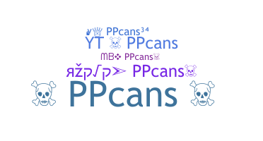 Smeknamn - PPcans