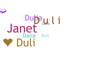 Smeknamn - Duli