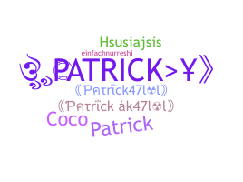 Smeknamn - Patrick47lol