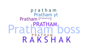 Smeknamn - Prathamyt