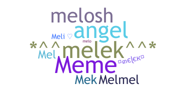 Smeknamn - Melek