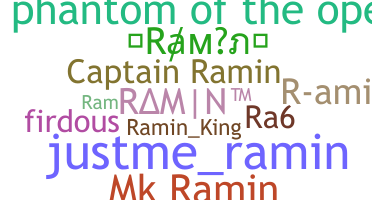 Smeknamn - Ramin