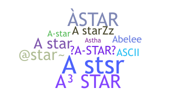 Smeknamn - Astar