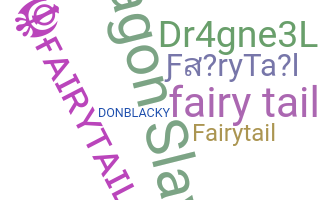 Smeknamn - FairyTail