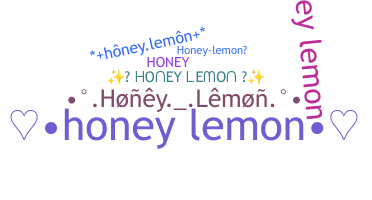 Smeknamn - honeylemon