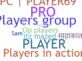 Smeknamn - Players
