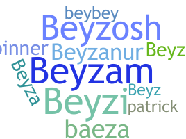 Smeknamn - beyza