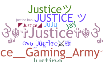 Smeknamn - Justice