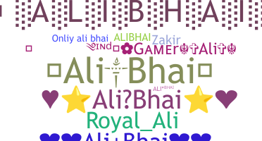 Smeknamn - Alibhai
