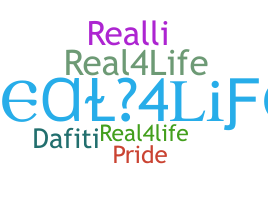 Smeknamn - real4life