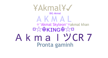 Smeknamn - Akmal