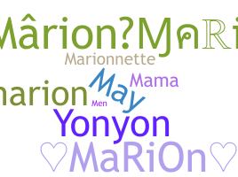 Smeknamn - Marion