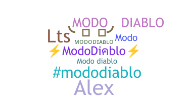 Smeknamn - ModoDiablo