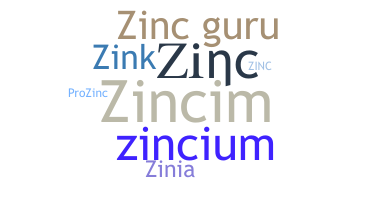 Smeknamn - Zinc
