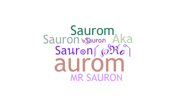 Smeknamn - sauron